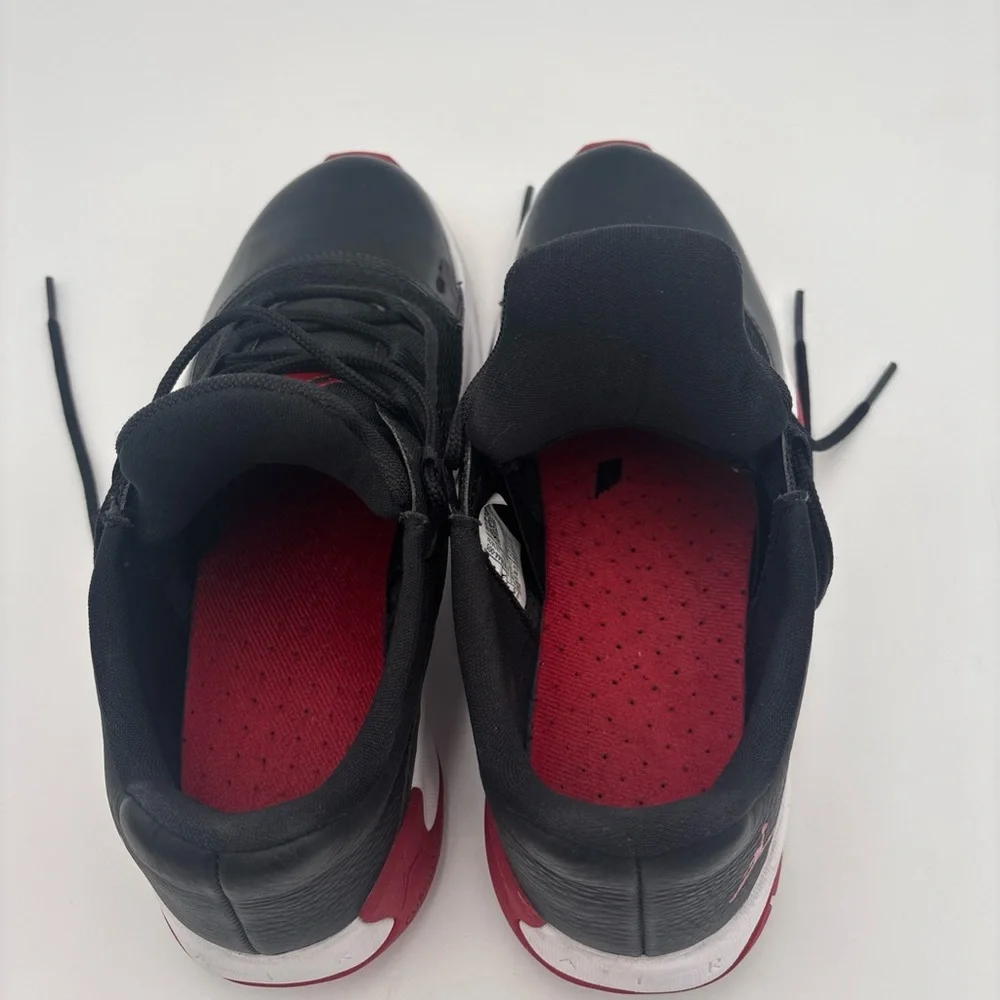 Jordan Black‎ and Red Athletic Shoes